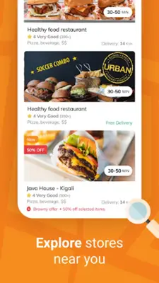 Jumia Food android App screenshot 4